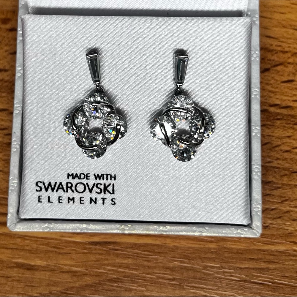 Relativity Silver Vintage-Inspired Earrings